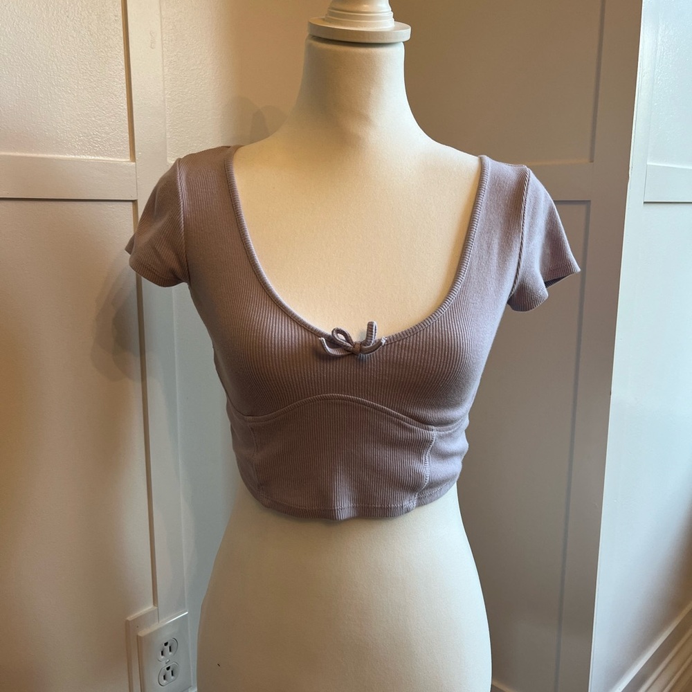 light purple pacsun top
